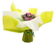 Каркас для букета 70*70см Двуцветный Зелено-Белый Полипропилен