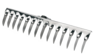 Грабли витые нержавейка 14 зубцов без черенка