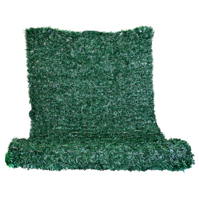 Изгородь пластик с искусственной травой Рулон 1*3 метр MZ181003-А