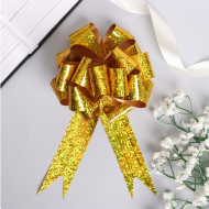 Бант Шар 3см голография Жёлтый Арт-817811