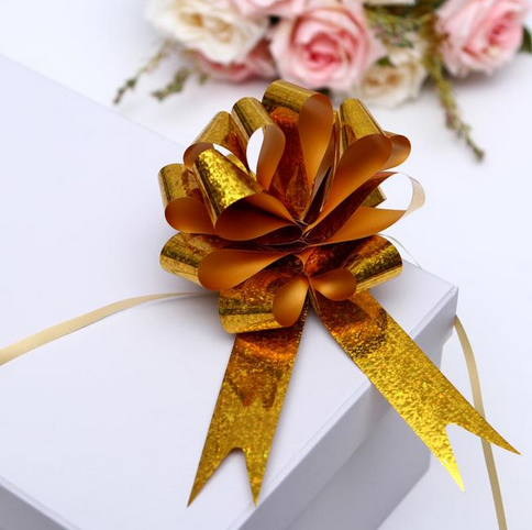 Бант Шар 3см голография Жёлтый Арт-817811