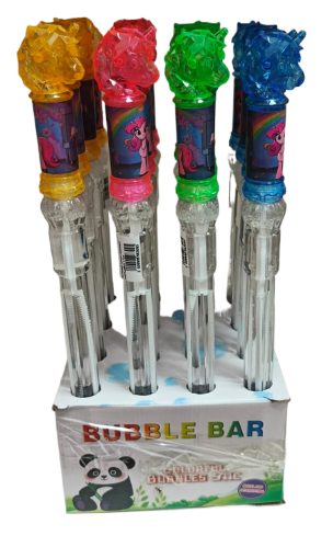 Мыльные пузыри Единорог светящийся 47см