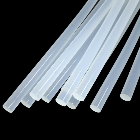 Стержень клеевой Тонкий Прозрачный 30см (1уп/5шт) Клей Цена ЗА 1 шт