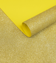 Фоамиран 1,8мм Глиттер Золото Античное 60*70см (1уп/10шт)