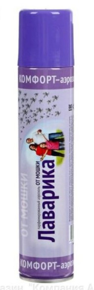 Аэрозоль от мошек Лаварика Комфорт 270мл 1 ЭТАЖ