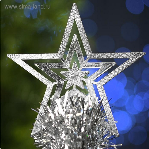 Посох Деда Мороза 120см Красный Арт-5081181