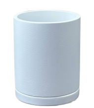 Кашпо Цилиндр Белый жемчуг №-1 Арт-NK30/3 (D-10см) Кашпо Цилиндр Белый жемчуг №-1 Арт-NK30/3 (D-10см)