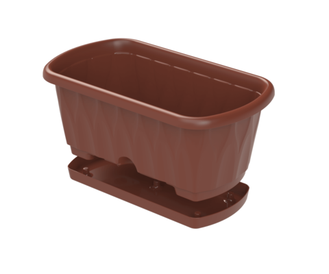 Балконный ящик Домашний сад 400мм 9лит (с прикорневым поливом)