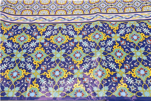 Скатерть одноразовая Самарканд 120*180см Арт-31283