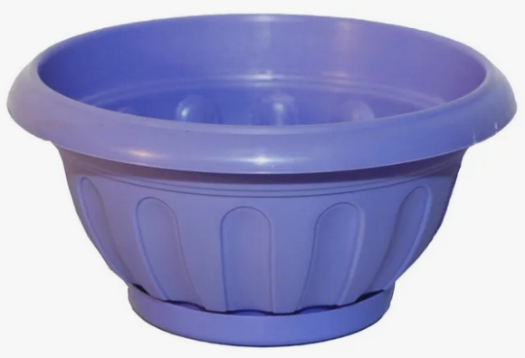 Горшок миска Ирис 6,2лит Сиреневый (D-315мм)