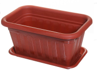 Балконный ящик МИЛИХ 300мм с поддоном Арт-07130