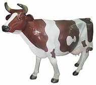 Фигурка Корова Бело-Коричнев Арт-17.01-А 154*183см