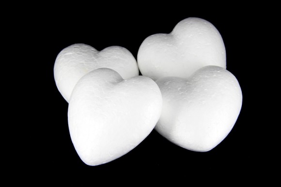 Сердце из пенопласта D-40см