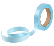 Лента Простая 2см*50ярд Небесно-Голубая