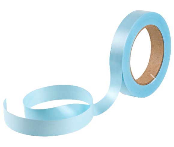 Лента Простая 2см*50ярд Небесно-Голубая