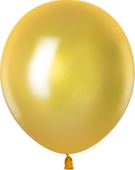 Шар латексный 12/30см металлик Золото 1уп/100шт