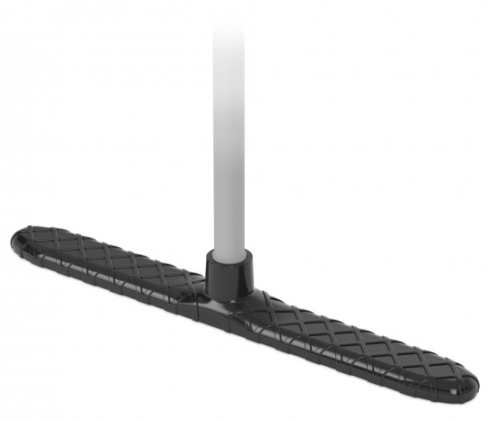 Швабра пластиковая + черенок Стандарт Арт-М-1071 БАШ пластик (Н-110см)