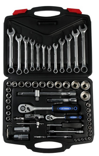 Набор инструментов TUNDRA 60 предметов в кейсе Арт-1720447 Набор инструментов TUNDRA 60 предметов в кейсе Арт-1720447