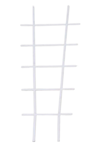 Решётка для вьюнов прямая 50см Белая (пластиковая)