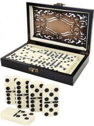 Домино в Деревяной шкатулке Арт-ИГН-0302
