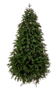 Ёлка искусственная 120см Европейская Зелёная (пластик) + Подставка пластик