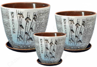 Кашпо Бутон №-ИВ-09 Музыка ветра №-2 (D-15см)