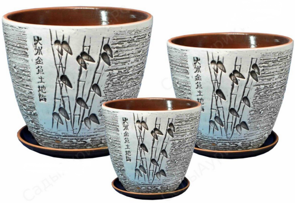 Кашпо Бутон №-ИВ-09 Музыка ветра №-2 (D-15см)