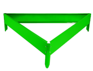 Клумба Оцинкованная Терция 50*15см Ярко-Зелёная Greengo Арт-4205767 Грядка