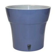 Горшок Santino Дали 1,2лит Дымчато Синий-Серый (с дренажной системой)
