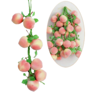 Вязанка Персик длина ветки 40см