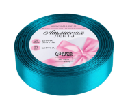 Лента Атласная 20мм*25ярд Морская волна