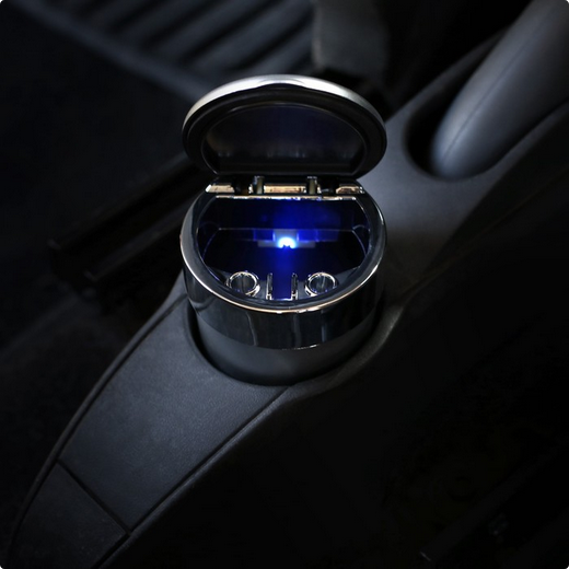 Пепельница для авто TORSO Хром Арт-5182348