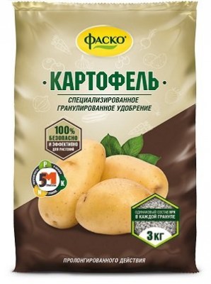 Удобрение Картофель 3кг ФАСКО (1уп/10шт)
