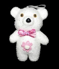 Ёлочное украшение Медвежата (16см/2шт) Арт-№55