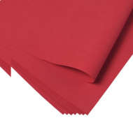 Фоамиран 1,2мм 60*70см Ярко-Красный (1уп/10шт)