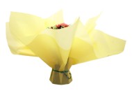 Каркас для букета 70*70см Светло Желтый Полипропилен