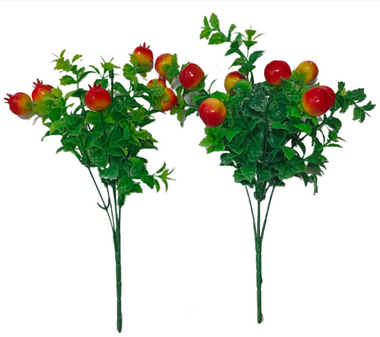 Ветка с ягодами Цветными Арт-WWW-8 5 Веток 30см Ветка с ягодами Цветными Арт-WWW-8 5 Веток 30см