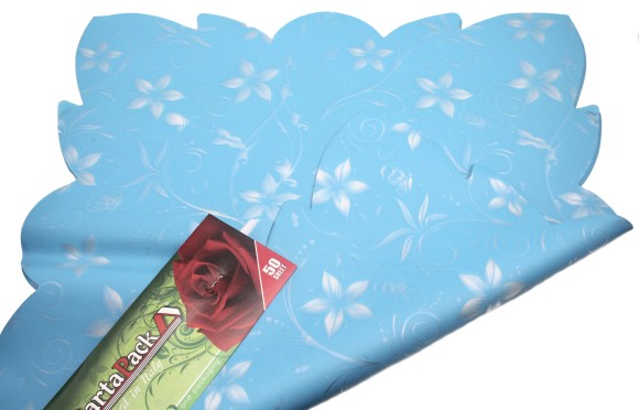 Салфетка Картопак Ботаника Голубая (1уп/50шт) Цена за лист Салфетка Картопак Ботаника Голубая (1уп/50шт) Цена за лист