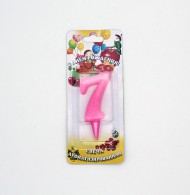 Свеча Цифра 7 Мармеладка Ароматизир 2997