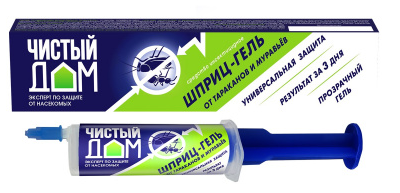 Чистый Дом Гель-ШПРИЦ 20мл (1уп/45шт) Чистый Дом Гель-ШПРИЦ 20мл (1уп/45шт)