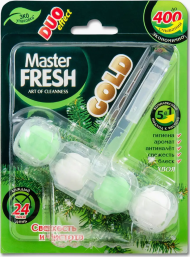 Подвесной блок для унитаза Master Fresh Хвоя 1шт Подвесной блок для унитаза Master Fresh Хвоя 1шт