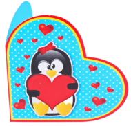 Валентинка Без названия мини Арт-39738 20шт