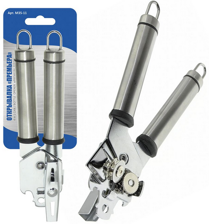 Открывашка Премьера бабочка Арт-35.11 (Сталь хромированная)