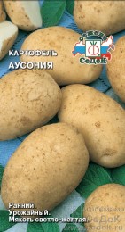 Картофель Аусония ЦВ/П (СЕДЕК) 0,02гр раннеспелый светло-желтый