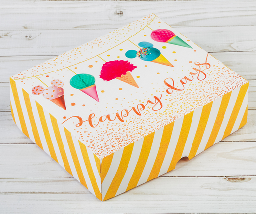 Коробка Happy days L17 W20 H6см Арт-2741953