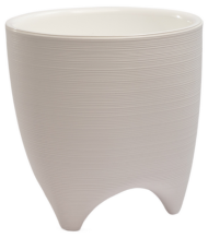 Горшок на ножках Де Коста 2,25лит Белый D-160мм (с дренажной системой) Горшок на ножках Де Коста 2,25лит Белый D-160мм (с дренажной системой)