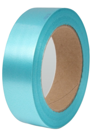 Лента Простая 3см*50ярд Голубая РОССИЯ