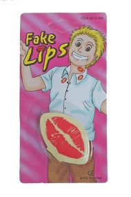 Прикол наклейка поцелуй Арт-317116