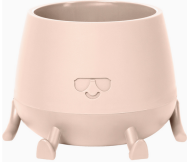 Горшок Мистер Крутой 0,6лит Пудровый