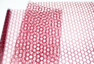 Пленка прозрачная с рисунком Крошет Марсала 70см/200гр